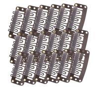 GALPADA 60pièces Clips pour Extensions de Cheveux Clips de Fixation pour Perruques et Cheveux Pinces à Clipser sans Couture pour Femmes Petits et Légers