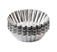 GALPADA 66 pièces Moule à Pâtisserie Alliage Aluminium Moules à Aux Œufs et Cupcakes Revêtement Antiadhésif pour et Uniforme Multifonctions pour Gâteaux Muffins et Desserts