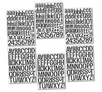 GALPADA 6feuilles Lettres Alphabet Autocollants Pour Tableau Affichage Et Boîte Aux Lettres Stickers Muraux Pour Chambre Et Salle De Classe