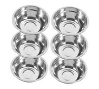 GALPADA 6pièces Bol à Masque Mélangeur Acier Inoxydable Récipient Pratique pour Masques DIY et Mélange Huiles Essentielles