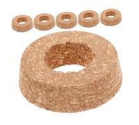 GALPADA 6pièces Bouchon Liège pour Vase De Propagation Terrarium Bouteille Lot de Couvercles Ronds Liège Hydroponique pour Plantes Et Fleurs