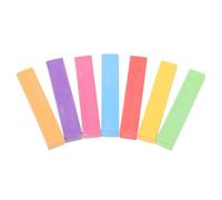 GALPADA 7 pièces Gomme Rectangulaire Colorée Lot pour Étudiants Gomme Kawaii Fun Efface Facilement sans Résidu Examens École Bureau