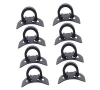 GALPADA 8 Ensembles Guide de Câble Dérailleur Route Alliage Aluminium Kit avec Base Adhésive Résistante Support Frein et Gaine pour Fixation Cadre