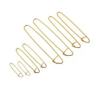 GALPADA 8 Pièces Épingles à Tricoter Broches Dorées Crochet Marqueurs Maille Variées pour Tricot Couture DIY Cadeau Pratique pour Amateurs