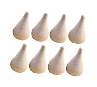 GALPADA 8 pièces Modèles Goutte Eau de Hêtre à Peindre DIY pour Garçon Fille Décoration Artisanale Facile à Colorier et Personnaliser