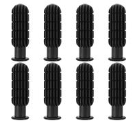GALPADA 8 Pièces Poignée de Foot Remplaçable pour Table, Plastique PP Noir | Pièce de Rechange Ergonomique, Prise Confortable, Usage Maison ou Commerce, Compatible Tables de Football