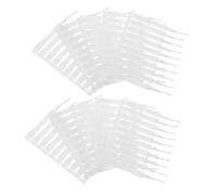 GALPADA 80 pièces Brosse de Nettoyage pour Brossette Petite Trou Flexible pour Nettoyer Pommeau et Canalisations Accessoire Pratique pour Entretien Ménager