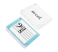 GALPADA 80 Pièces Outils Apprentissage Musicale pour Piano et Violon Éducation Musicale Portable et Pratique pour Garçon Fille