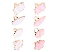 GALPADA 8pièces Palette De Mélange Pour Nail Art Plateau Délicat Diy Pour Vernis Ongles Pastel Accessoires Décorations Palette Polyvalente Pour Salon Et Maquillage