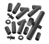 GALPADA 9 Pièces Connecteurs de Tiges Plastique pour Cadre de Cerf-Volant Accessoires de Connectique pour Projets DIY Réparation et Montage pour Plage et Parc Extérieur