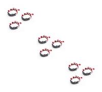 GALPADA 9pièces Bandana Hip Hop Avec Imprimé Drapeau National Foulard Multifonctionnel Pour Équitation Et Activités De Plein Air