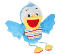 GALPADA à Main Animale Peluche avec Bouche Mobile Éducatif pour Grand Canard