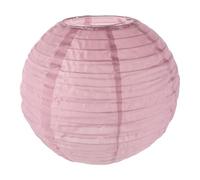 GALPADA Abat-Jour Suspendu Rond en Tissu Pliable Rose Lanterne Décorative pour Chambre et Fête Abat-Jour Sphérique Léger et Résistant Décoration Intérieure et Extérieure