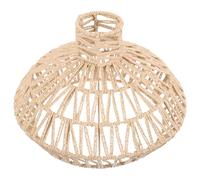 GALPADA Abat-jour Tissé Corde Papier Résistant Chaleur pour Lampe Suspendue Vintage Petit Abat-jour Décoratif Adapté Cuisine Salon Chambre Loft Farmhouse