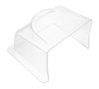 GALPADA Access Control Rain Cover Transparent Weatherproof Plastic Enclosure for Outdoor Gate Keypad Shield for Fingerprint Lock and Attendance Machine Protection