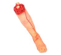 GALPADA Accessoire de Partie du Corps Cassée Halloween en Vinyle et Coton PP, Petite Taille pour Décoration Effrayante Cuisine ou Jardin Hanté
