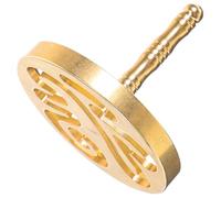 GALPADA Accessoire pour Presse à Parfum en Cuivre Or, Style Chinois Créatif | Moule à Parfum, Outil de Pressage des Cendres, Prise Confortable, Finition Soignée, Salon et Chambre