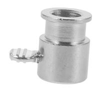 GALPADA Accessoire Support Brochettes Barbecue Chrome Fixation Rotative pour Broche Méchoui Support Tourne Broche Rapide et Stable Accessoire pour Grillades