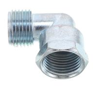 GALPADA Adaptateur Coudé de Raccordement pour Tuyaux de Poêle à Gaz Joints de Tubes de Poêle et Raccords Flexibles pour Installation Cuisine Intérieure