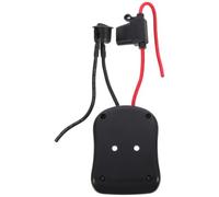 GALPADA Adaptateur de Batterie pour Roue Électrique DIY 18-20v, Connecteur D’Alimentation en PC Abs Noir Câble, pour Modification de Jouets Électriques et Vêtements Chauffants