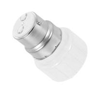 GALPADA Adaptateur de Prise Installation Simple et Transmission Stable à GU10 vers Douille Céramique B22 Blanc pour Éclairage Domestique