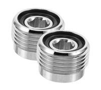GALPADA Adaptateur Din pour Bouteille de Plongée sous-Marine 230bar en Cuivre Argenté, Conversion Haute Précision Prévention de Fuite pour Aventure sous-Marine