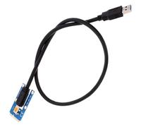 GALPADA Adaptateur USB vers Pcie X16 pour Gpu Externe de Bureau, Câble Noir en PCB Électronique, Extension pour Cartes Graphiques Pcie de Minage et Amélioration des Performances