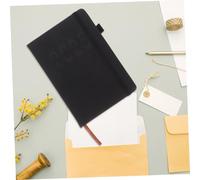 GALPADA Agenda Couverture Rigide PU avec Boucle Stylo et Fermeture Élastique Planificateur Blank pour Journal Calendrier et Moderne
