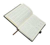 GALPADA Agenda Quotidien Planner Rigide Noir Bloc-notes pour Planning Hebdomadaire et Listes de Tâches Organiseur de Leçons et Calendrier Pratique