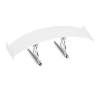 GALPADA Aileron Arrière Léger en ABS Blanc, Améliore la Stabilité du Véhicule, Décoration de Coffre Adaptée aux Voitures Sportives, Installation Facile