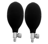 GALPADA Ampoule de Pompe à Main en Pvc, Lot de 2 Valve de Décompression, pour Gonflage Ballonnet et Contrôle de Pression à Domicile