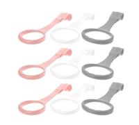 GALPADA Anneau de Tirage pour Parc Bébé 9pcs en Plastique Prise Confortable et Antidérapante, Accessoire pour Milestones et Chambres D'garçon et Filles