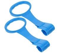 GALPADA Anneaux Aide Marche Pour Garçon Fille Anneaux De Sécurité Pour Lit Garçon Fille Suspendus Pour Parc Entraînement Station Debout Pour Tout-petits Portable Bleu