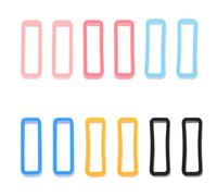 GALPADA Anneaux de Montre Accessoires Confortables et Résistants 12 Pièces en Silicone Remplacement pour Bracelet de Montre pour Boucle Perdue ou Endommagée