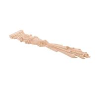 GALPADA Applique Décorative D'angle en Bois Beige Sculpté pour Meubles, Style Romain Classique, Décoration Élégante pour Mobilier et Chambre, Art du Bois DIY