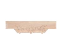 GALPADA Applique décorative en Bois pour Meubles - Incrustation sculptée en Bois - Applique de Style français pour la décoration de Meubles et de plinthes 30 x 9 cm / 11,8 x 3,5 Pouces