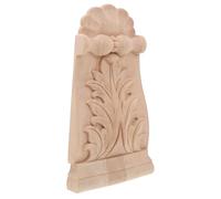 GALPADA Applique Murale Sculptée Bois Massif Style Roman Corbeau Décoratif Européen pour Porte et Arcade Ornement Vintage pour Intérieur Classique et Moderne