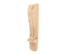 GALPADA Applique pour Meubles en Bois Sculpté, Style Vintage, Déco | Non Peinte, Support Ornemental pour Cheminée Rétro, Usage Salon et Bureau, Accent D’angle pour Mobilier