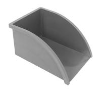 GALPADA Bac de Récupération d'Eau de Pluie en Plastique Gris Dispositif Anti-Éclaboussures pour Descente de Gouttière Extension Gouttière Solide Protection Extérieure Collecte D’Eau