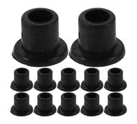 GALPADA Bague de Pivot en Plastique Noir 8 Mm pour Porte Verre - 100 Pièces - Douille de Charnière Pivotante Silencieuse et Résistante à L’usure, Accessoire pour Quincaillerie de Portes