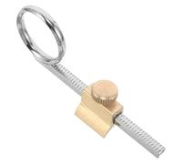 GALPADA Bague de Trompette en Métal Argenté avec Anneau de Traction Ergonomique et Fixation pour Accessoire de Valve Offrant Confort et Stabilité Antidérapante