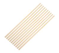 GALPADA Baguettes En Bois Pour Moustiquaire 10 Pcs Garniture De Fenêtre Triangulaire 8 Mm x 50 Cm Naturel Diy Décoration Intérieur Extérieur