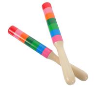 GALPADA Baguettes Musicales en Bois pour Garçon et Filles Instruments de Percussion 1 Paire Sécurité Optimale Développement Rythme Éducation Musicale Jouets Éducatifs