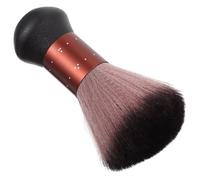 GALPADA Balai à Cou Coiffure Ergonomique en Fibres Douces, Brosse de Nettoyage pour Barbier Pratique et Antidérapante, Soin Barbe Cou Couleur Aléatoire