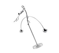 GALPADA Balance Ball Iron Art Craft Tumbler Desktop Ornament Kinetic Physics Toy for Office Decoration and Stress Relief