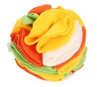 GALPADA Balle de Dressage pour Chiens Interaction Lent pour Nourriture Cachée Réduit Comportements Destructeurs Compatible Chiots