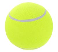 GALPADA Balle de Tennis Géante Gonflable 24 CM pour Chiens Résistant en Caoutchouc Balle de Sport Sécurisée pour Grands Chiens pour Entraînement et Jeu en Extérieur