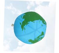 GALPADA Ballon Gonflable Nylon Interactif Extérieur pour Garçon Fille et Parents Balle Souple Élastique Thème Terre pour Jeu Plein Air