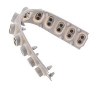 GALPADA Bande de Contact en Silicone pour Clavier Électronique 12 Touches, Coussinet de Réparation Résistant à L'usure, Réponse Rapide pour Piano Numérique en Studio