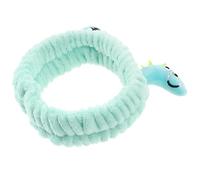 GALPADA Bandeau Cheveux Dinosaure Cartoon Élastique pour Femme Vert Anis Bandeau de Lavage du Visage Spa Usage Quotidien Ajustable